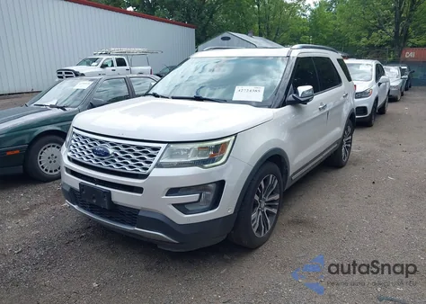 2016 Ford Explorer Platinum from USA, damaged, VIN 1FM5K8HT6GGB70518
